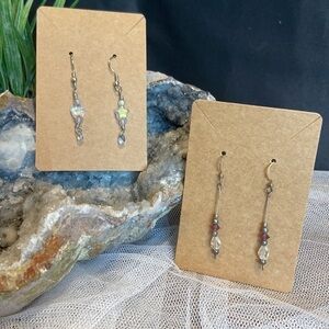 Two Pair Beaded Earrings 💕​